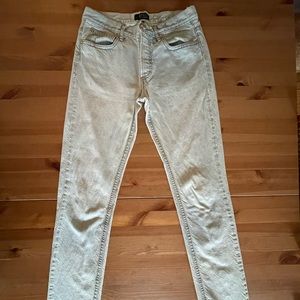 APC Petit New Standard light wash jeans, size 27